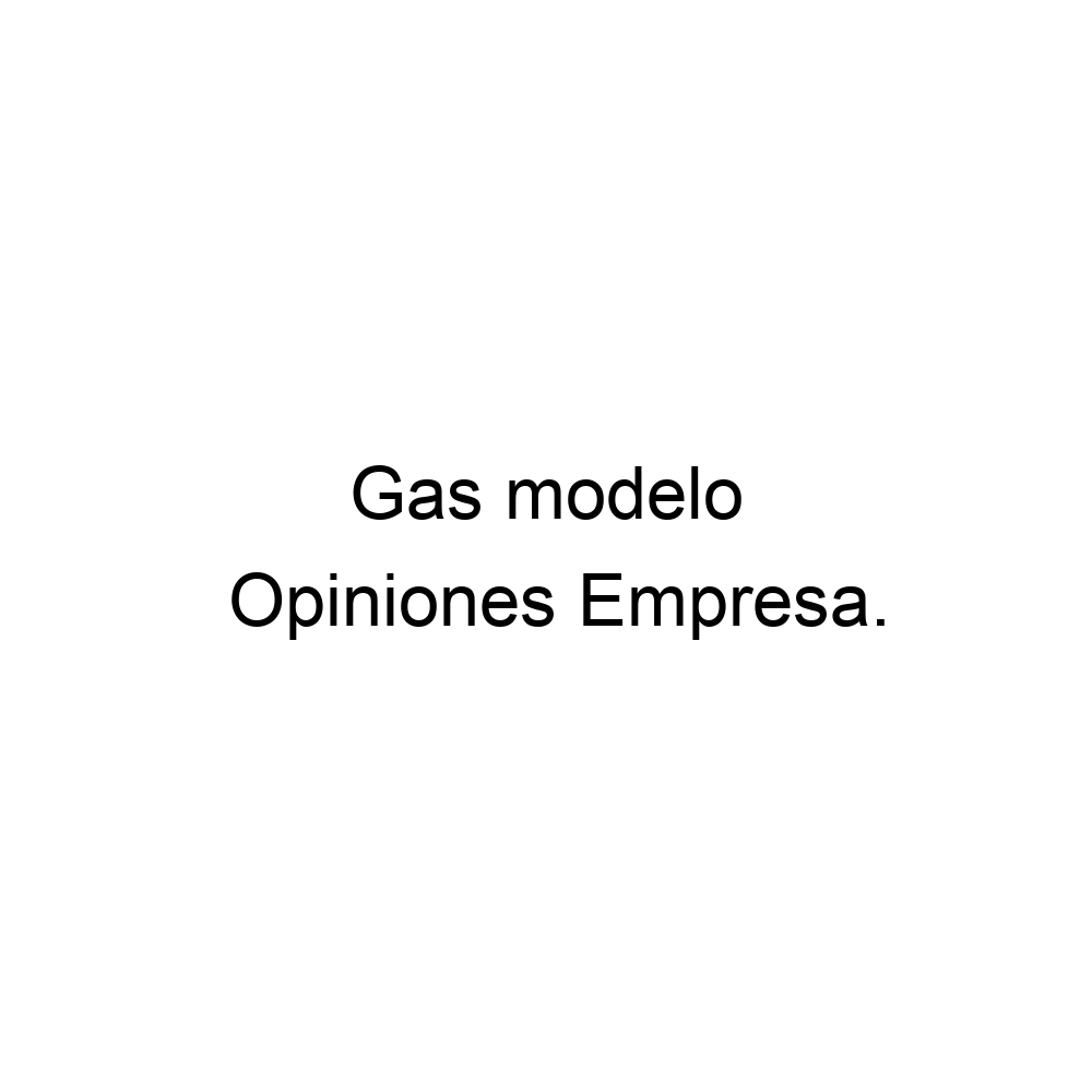 Opiniones Gas modelo, ▷ 017617340241